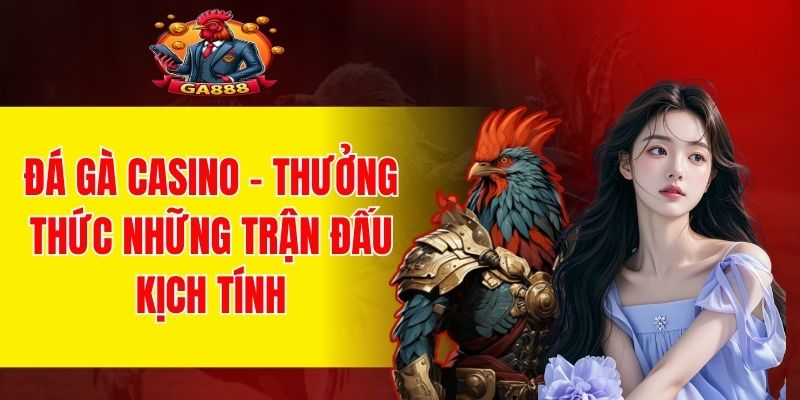 Đá Gà Casino - Thưởng Thức Những Trận Đấu Kịch Tính