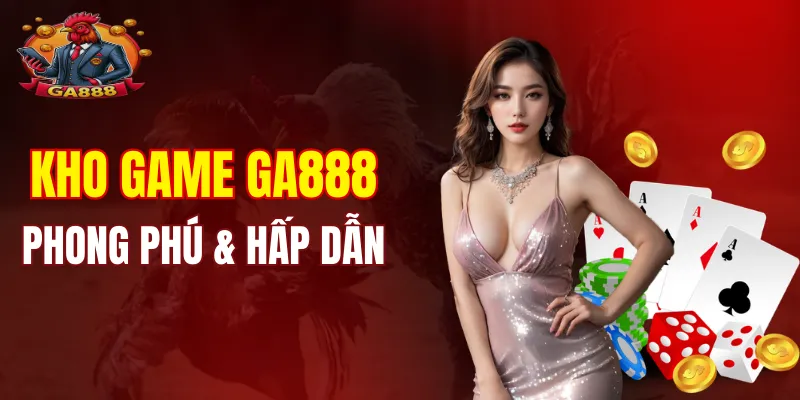 Kho game GA888 phong phú và hấp dẫn